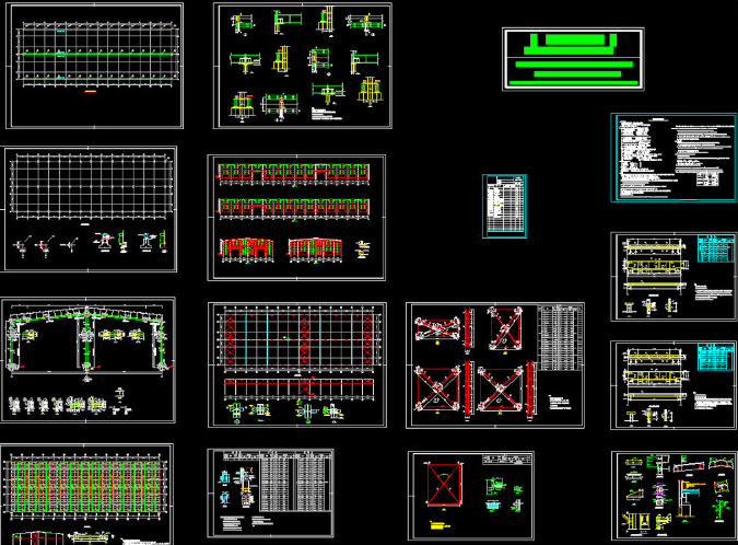 桦甸仓库钢结构施工图片