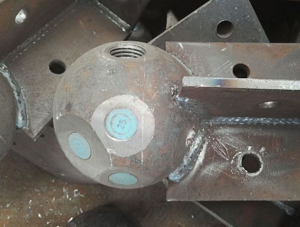 桦甸螺栓球球塞，网架配件